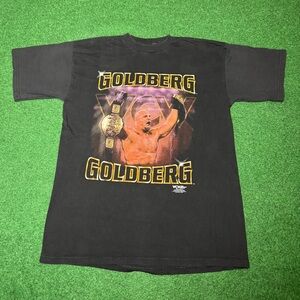Vintage Goldberg WCW WWF XL 90s World Championship Wrestling Retro 22x28 T Shirt